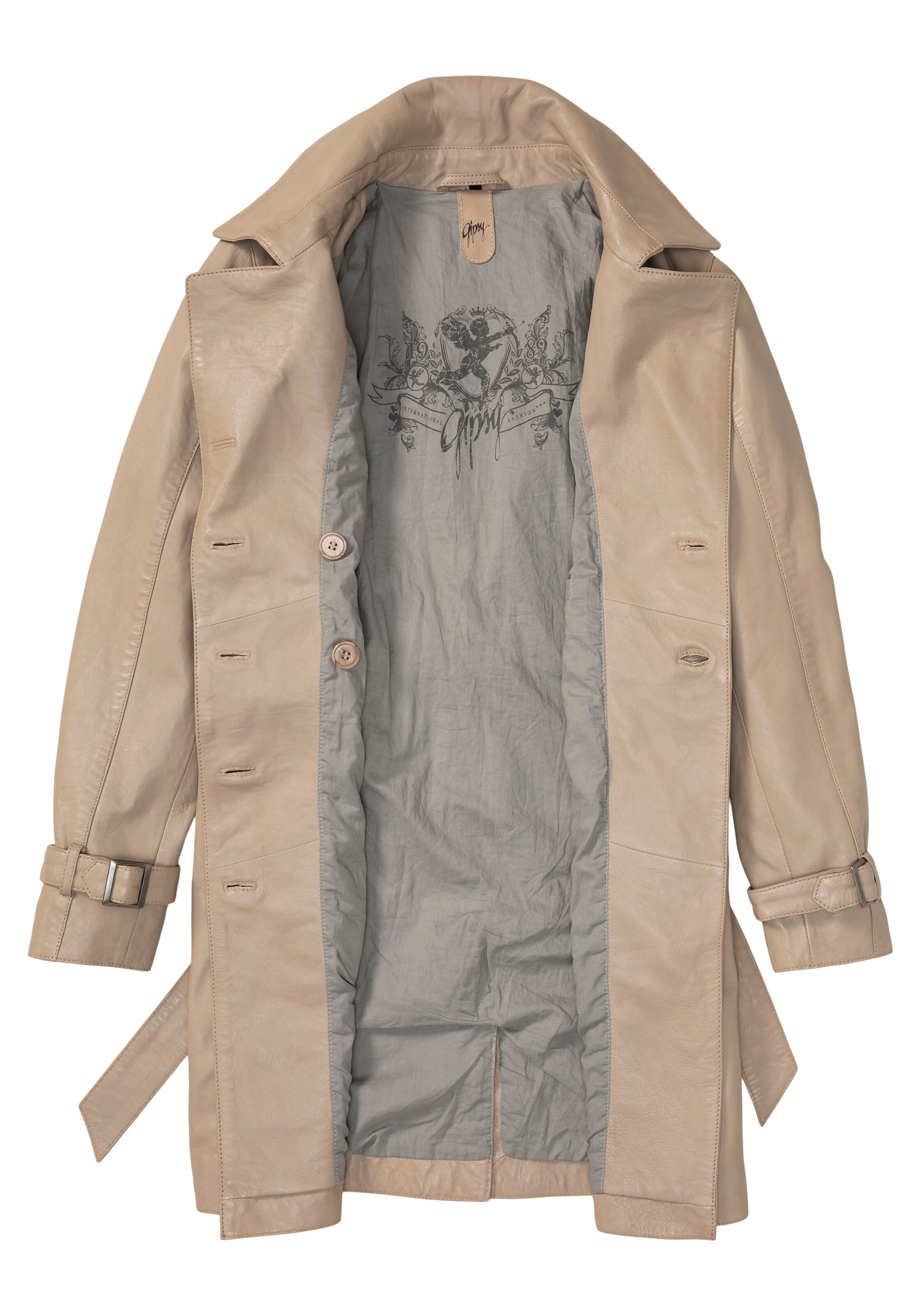 Gipsy by Mauritius Between-Seasons Coat in Beige