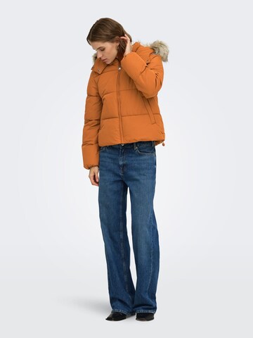 ONLY Winter jacket 'ONLJuta' in Brown