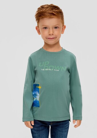 T-Shirt s.Oliver en vert : devant