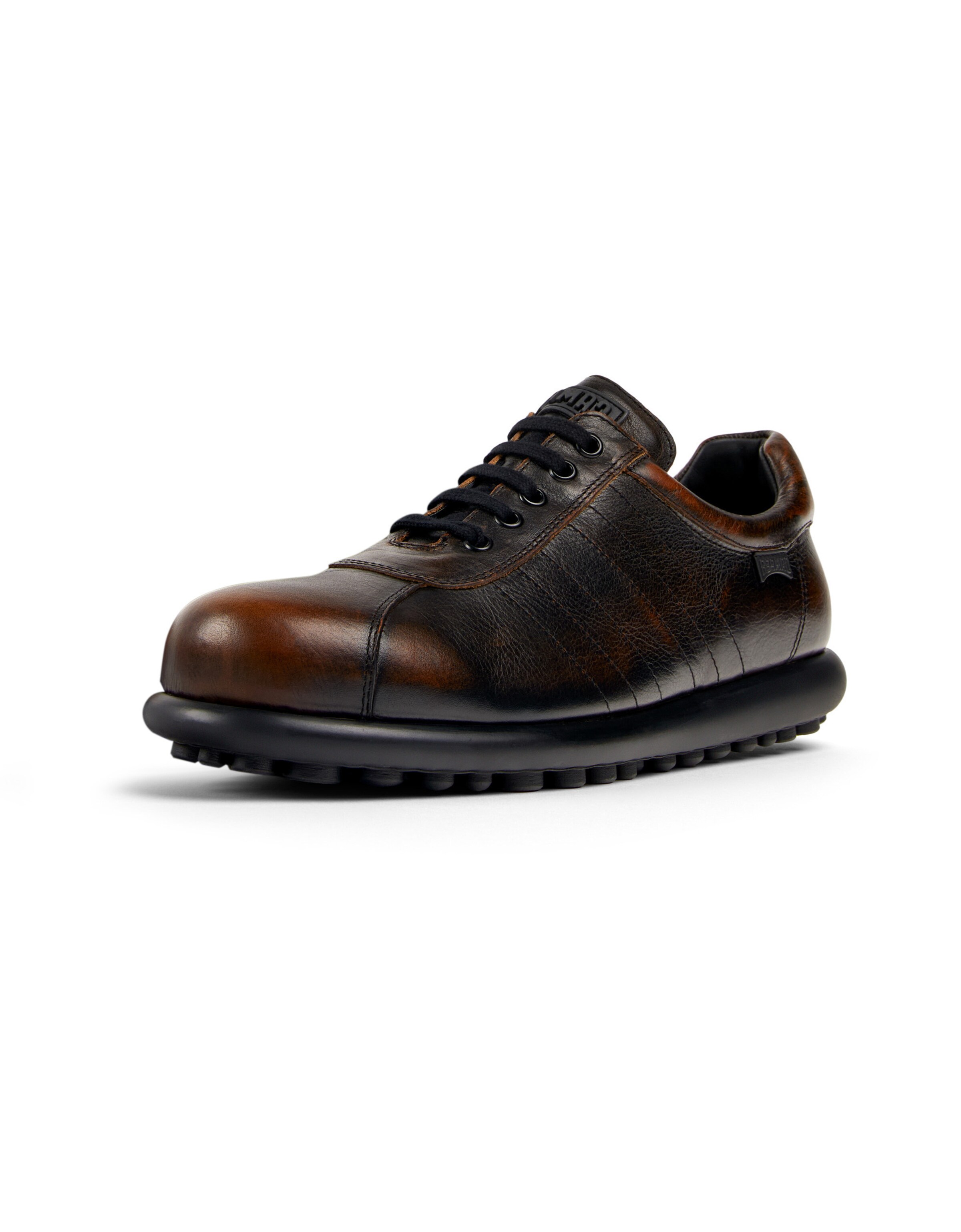 CAMPER Platform trainers in Brown: front