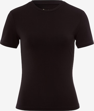 Les Lunes Shirt 'Flow Tee' in Black: front
