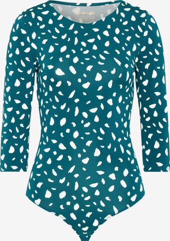 Les Lunes Shirtbody 'Alena' in Blau: predná strana