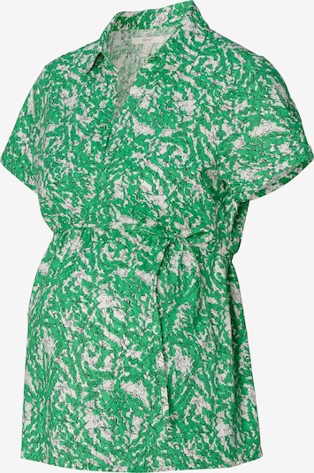 Bluză Esprit Maternity pe verde / negru / alb natural, Vizualizare produs