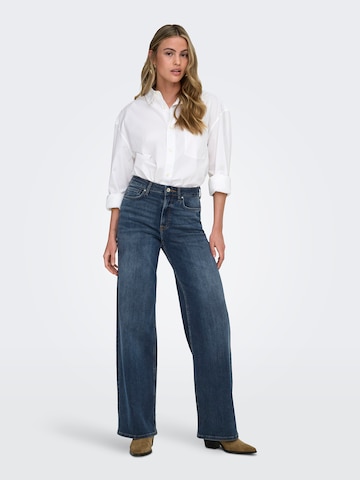 ONLY Wide leg Jeans 'ONLMADISON' in Blue