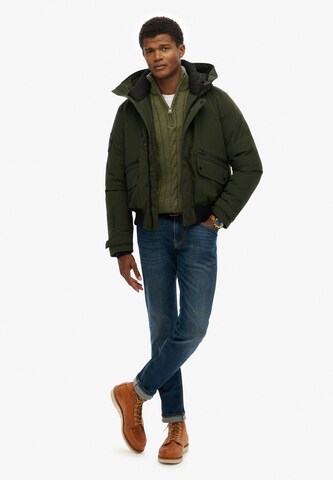 Veste mi-saison Superdry & Co en vert