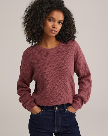 WE Fashion Pulóver - rózsaszín: elől