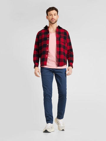 Tommy Jeans Regular fit Μπλουζάκι 'Jaspe' σε ροζ
