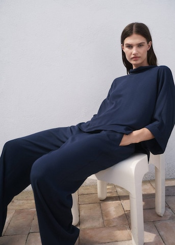 MANGO Shirt in Blau
