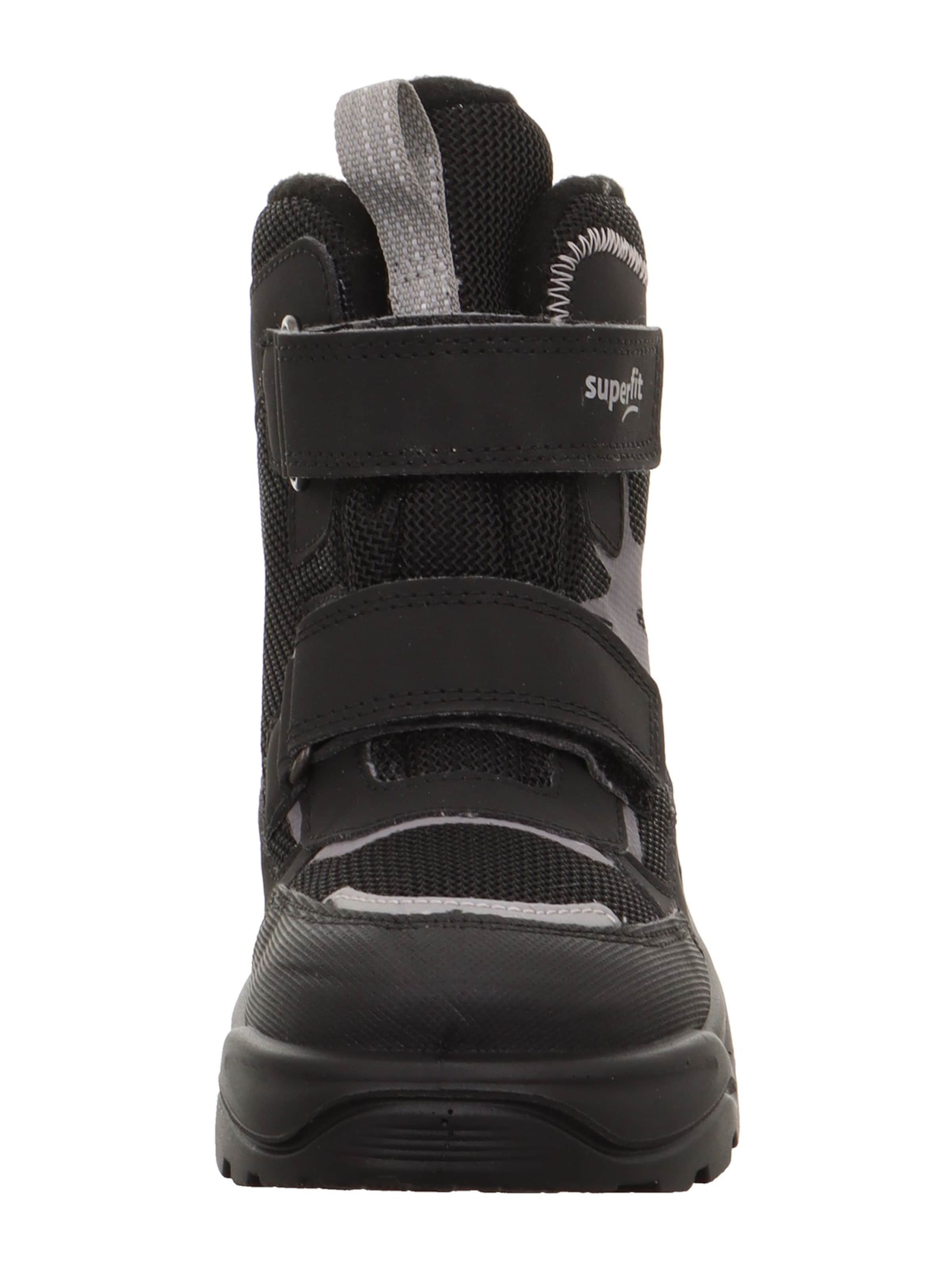 juoda SUPERFIT Sniego batai 'Snow Max'