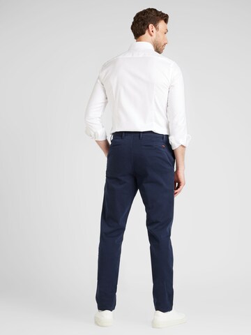 Tapered Pantaloni chino di BOSS in blu