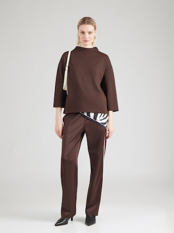 MORE & MORE Sweatshirt i brun