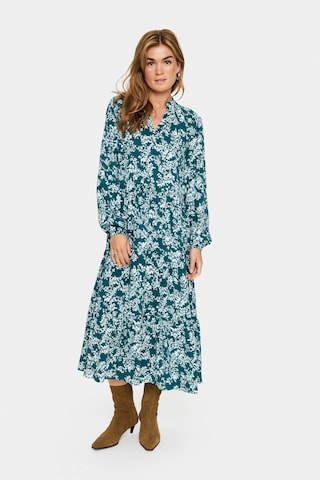 Robe 'Eda' SAINT TROPEZ en vert : devant