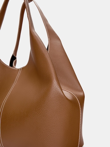 Pull&Bear Shopper táska - bézs
