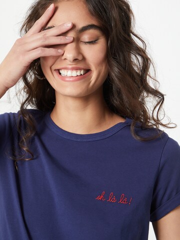 Maison Labiche T-Shirt 'LE POITOU' in Blau