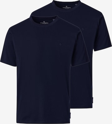 CASAMODA Shirt 'Basic' in Blue: front