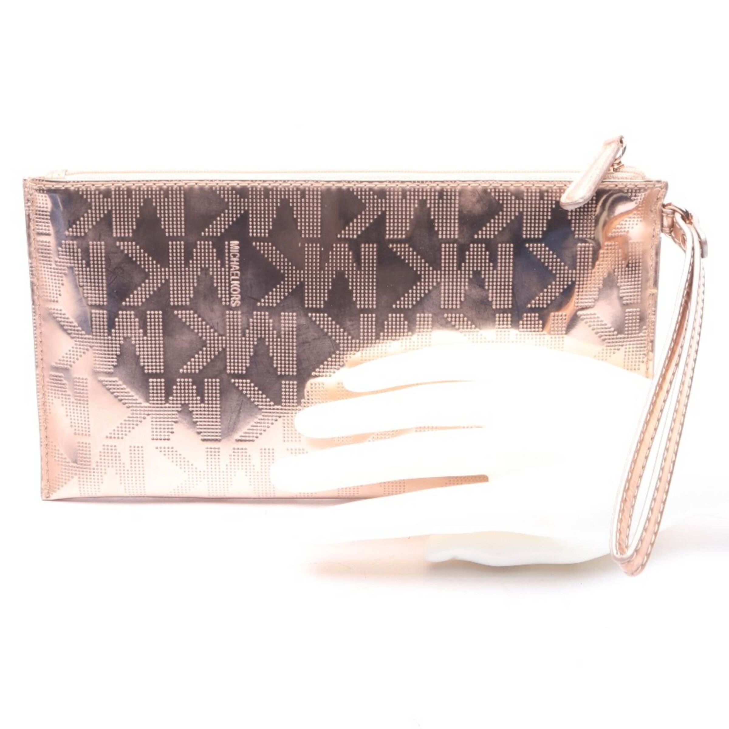 Michael Kors Clutch One Size in Silber