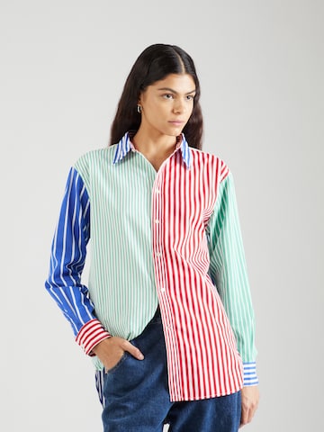 Polo Ralph Lauren Blouse in Blue: front