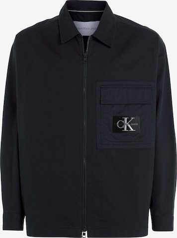 Calvin Klein Jeans Übergangsjacke in Schwarz: predná strana