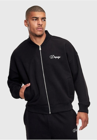 Giacca di felpa di Dropsize in nero