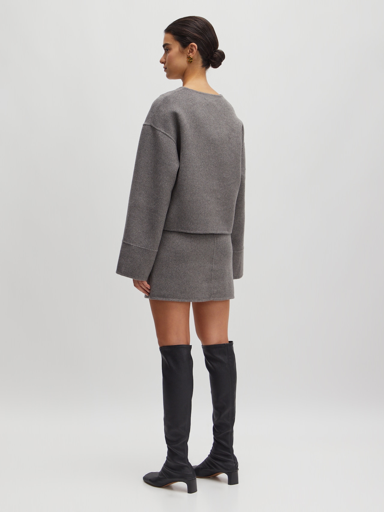 EDITED Pullover 'Abby' grå