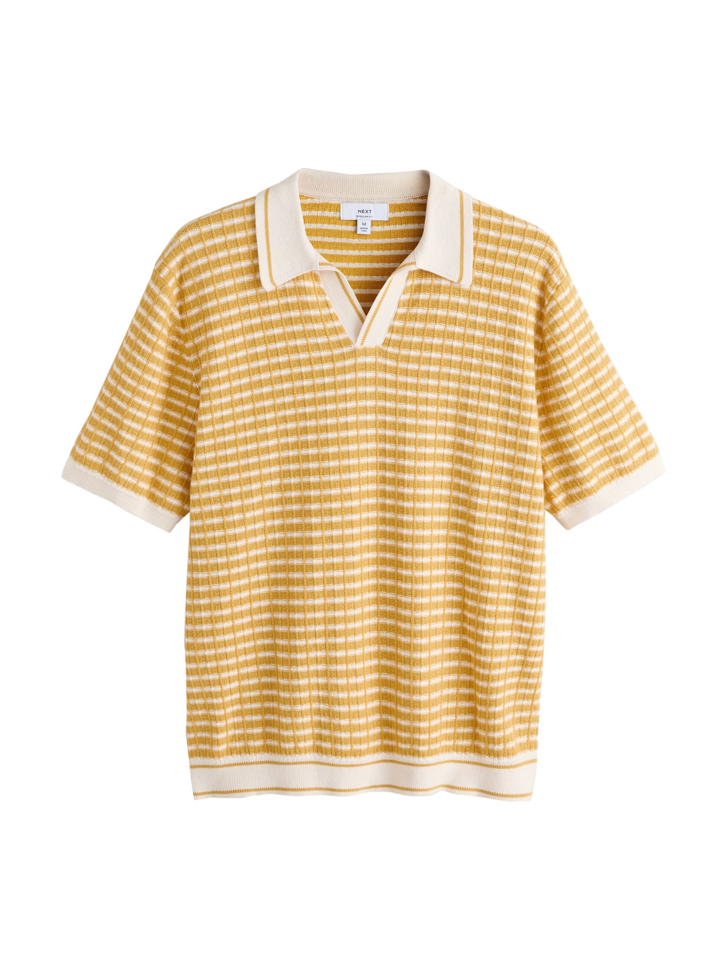 Next Shirt in Yellow: front