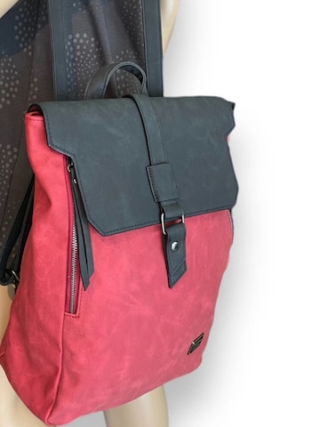 Kumixi Rugzak '2in1' in Rood