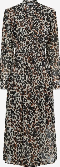 Calvin Klein Kleid in braun / schwarz / weiß, Produktansicht