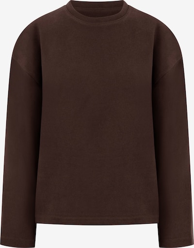 Smilodox Oversize Longsleeve Sirel in XS in braun, Produktansicht