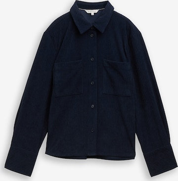 TOM TAILOR Pusero värissä sininen: etupuoli