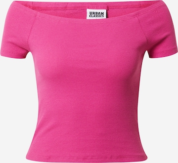 Urban Classics Shirt in Pink: front