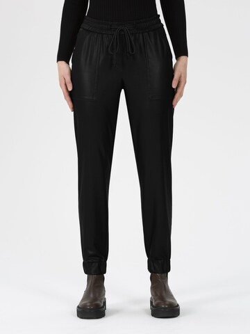 STEHMANN Tapered Broek 'Suzett' in Zwart