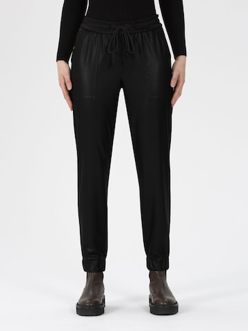 STEHMANN Tapered Pants 'Suzett' in Black