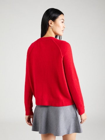 ESPRIT Gebreid vest in Rood