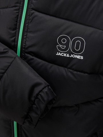 JACK & JONES Overgangsjakke 'Globus' i svart