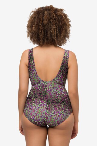 Bustier Maillot de bain Ulla Popken en mélange de couleurs