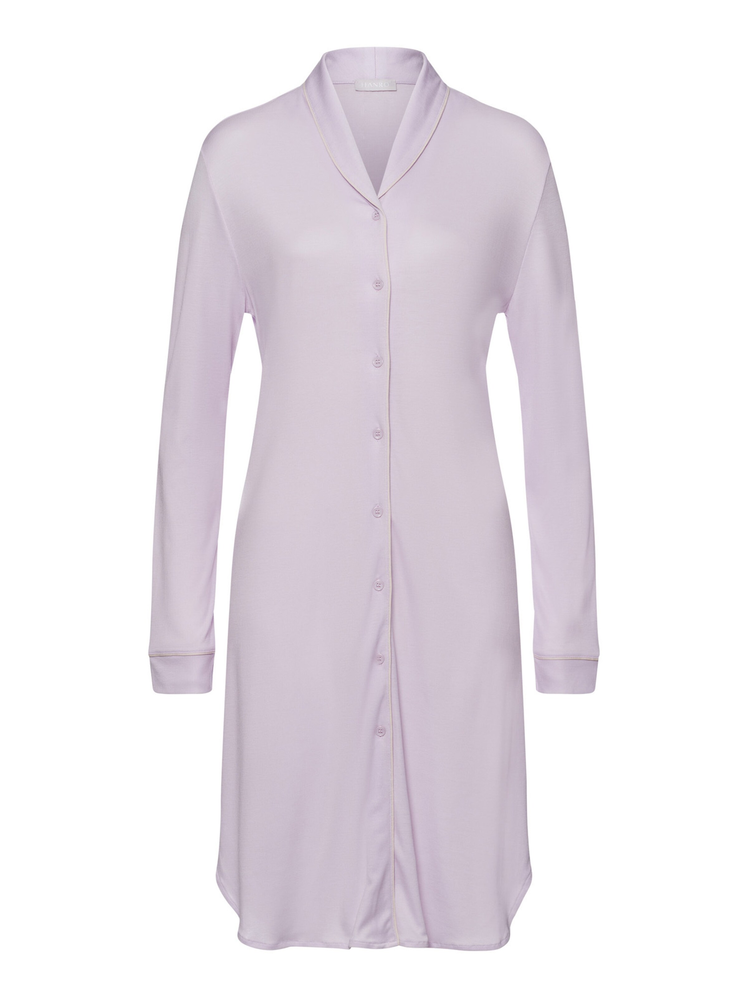 Hanro - Camisola de pijama ' Natural Comfort ' em rosa: frente