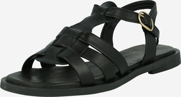 Apple of Eden Strap Sandals 'Layla' in Black: front