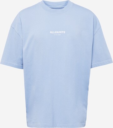 AllSaints Shirt in Blauw: voorkant