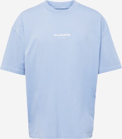 Marškinėliai iš AllSaints, spalva – šviesiai mėlyna / balta, Prekių apžvalga