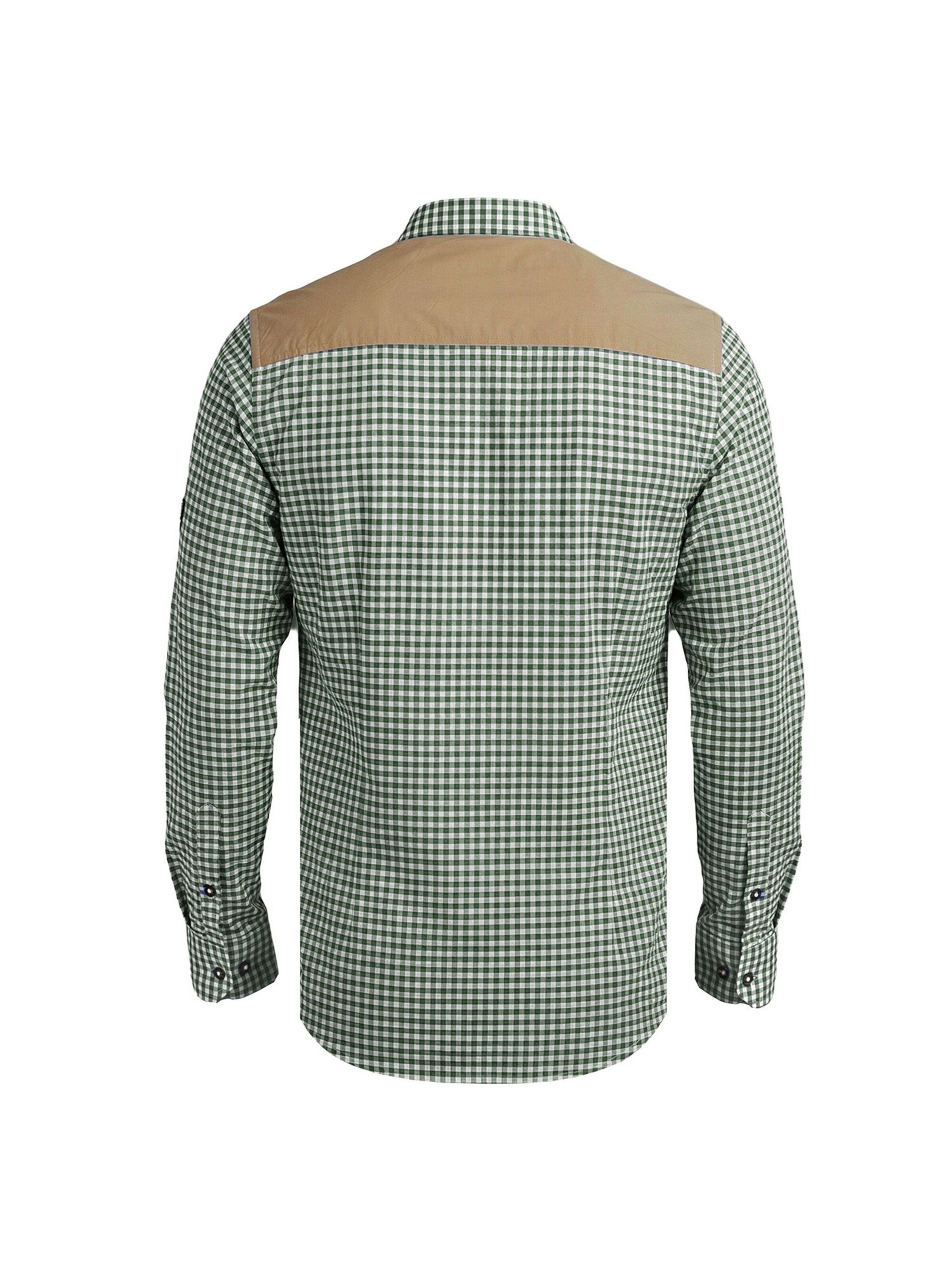 Steigenhöfer Regular fit Button Up Shirt 'Leopold' in Green