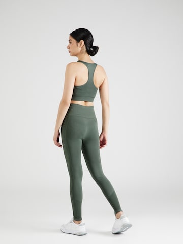 Hummel Skinny Workout Pants 'Tif' in Green