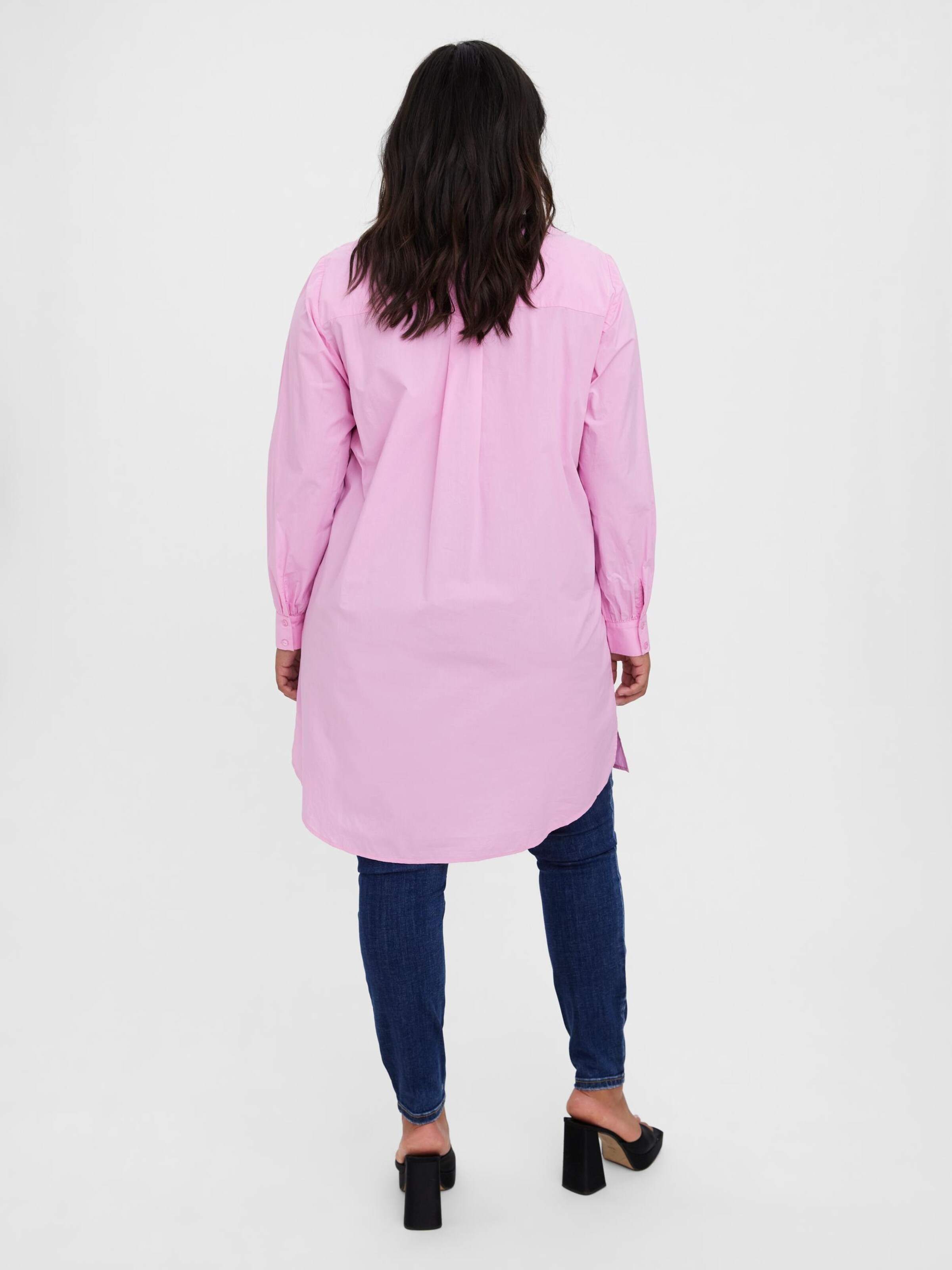 Frauen Große Größen Vero Moda Curve Bluse 'Bente' in Rosa - DF36655 Frauen Große Größen Vero Moda Curve Bluse 'Bente' in Rosa - DF36655