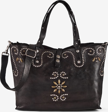 Campomaggi Shopper 'Bella' in Zwart: voorkant