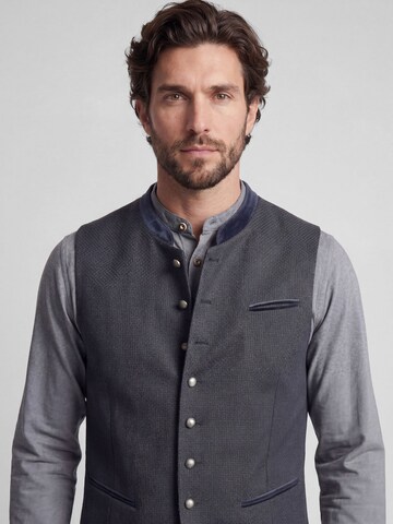 SPIETH & WENSKY Klederdracht gilet 'Kai' in Blauw