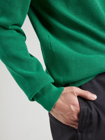 TOMMY HILFIGER Pullover 'ESSENTIAL' in Grün