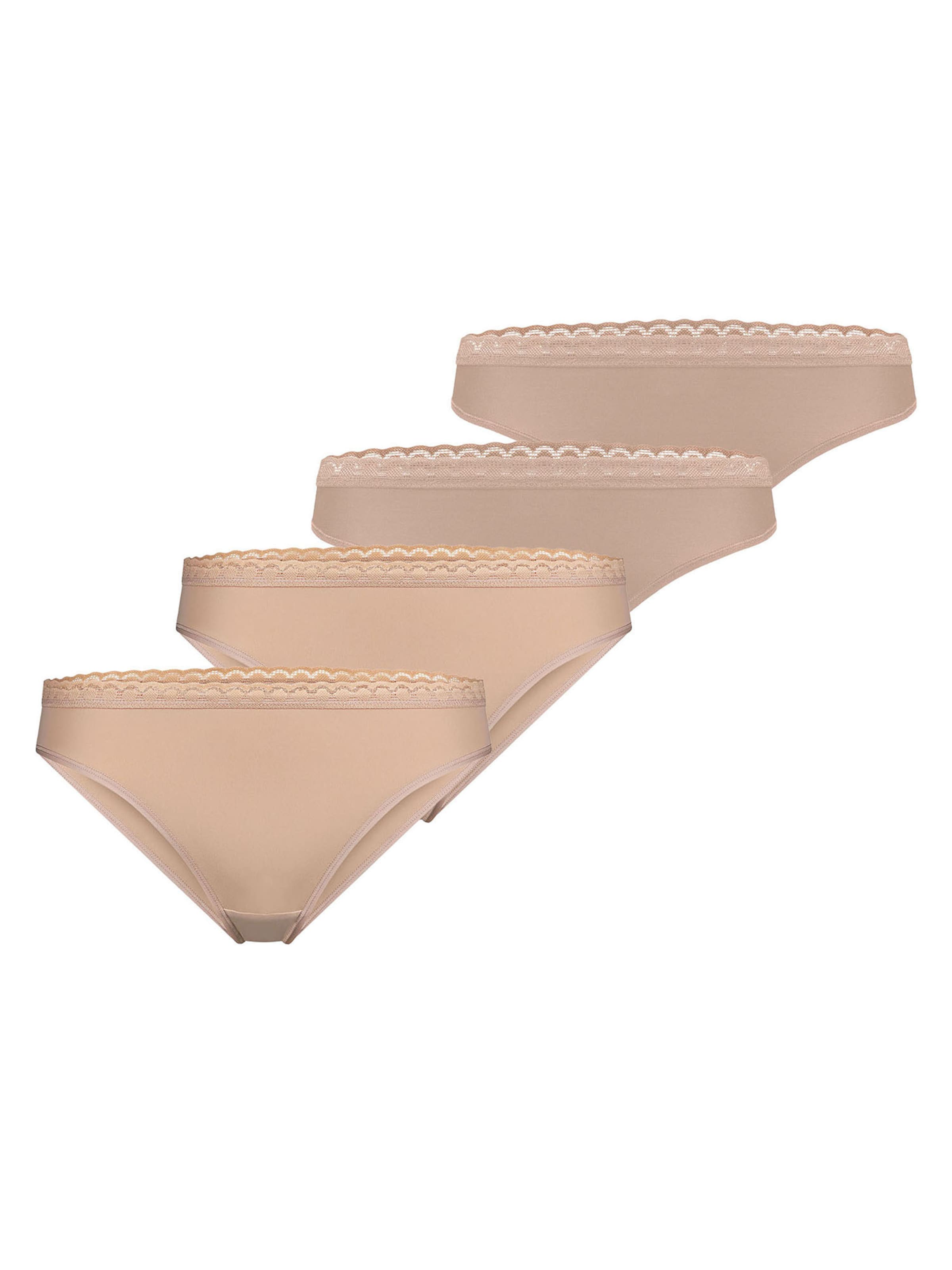 Slip ' Daily Micro ' Nur Die en beige : devant