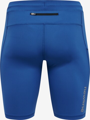 Skinny Pantalon de sport Newline en bleu