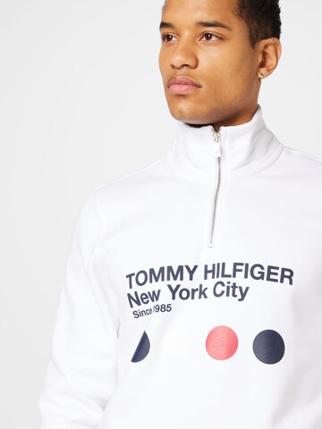 TOMMY HILFIGER Mikina – bílá