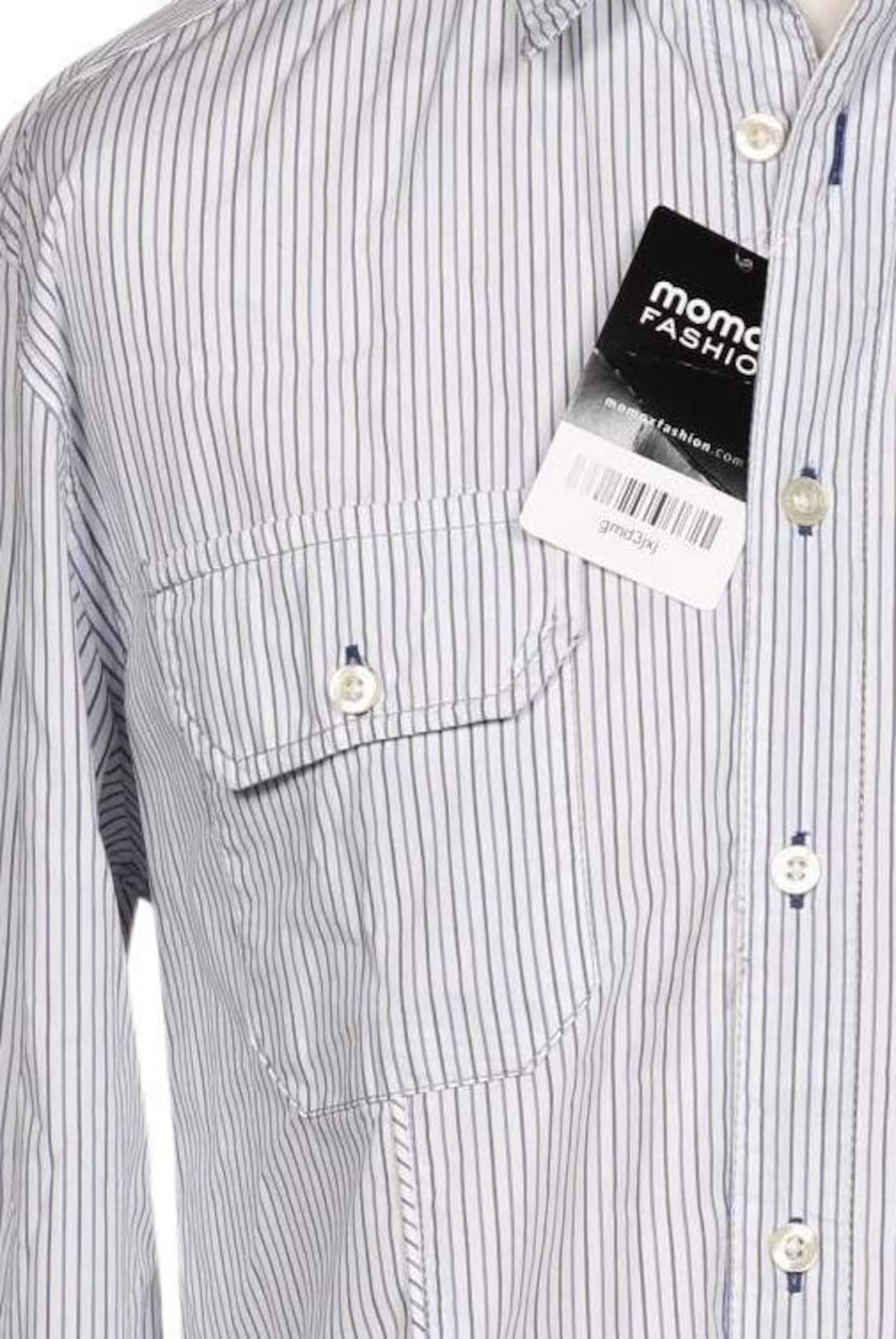 JACK & JONES Button Up Shirt in L in Blue