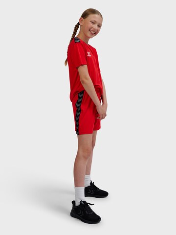 Regular Pantalon de sport 'Authentic PL' Hummel en rouge
